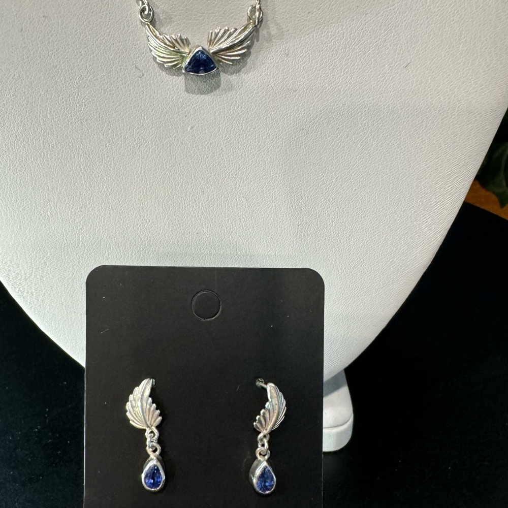 Tami Wade Designer Angel Wings Sapphire Set